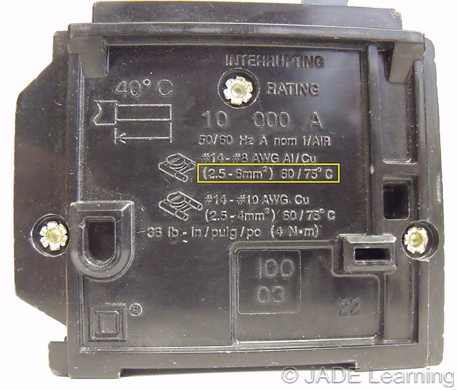 110.14(C) Temperature Limitations of Terminals.