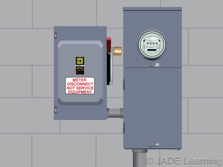 Meter Main Disconnect For A Generator