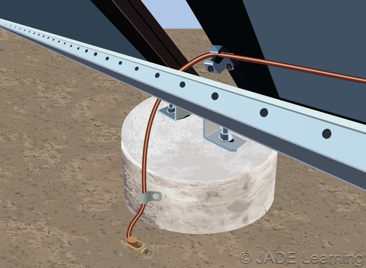 690.47(D) Grounding Electrode System. Additional Auxiliary Electrodes