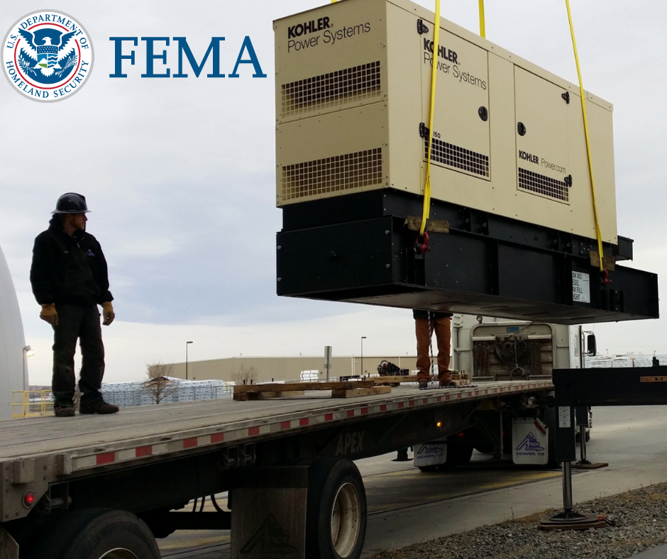 FEMA Emergency Generator Installations