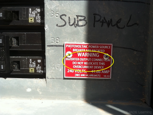 Figure 7. Subpanel Label