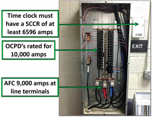 Time Clock with SCCR Time Clock with SCCR