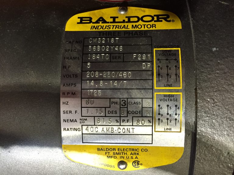 Motor Calculations – Part III: The Motor Overload | JADE Learning